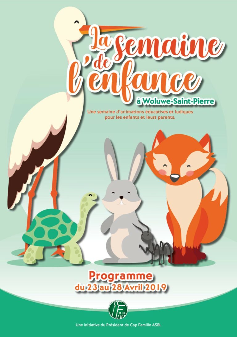 Affiche semaine de la petite enfance